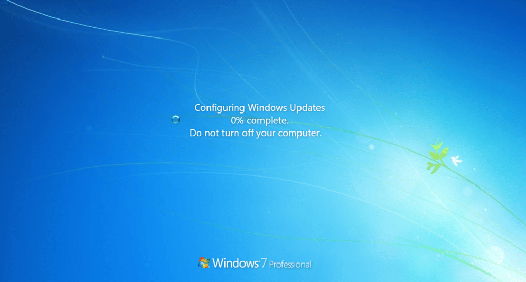 fake update windows