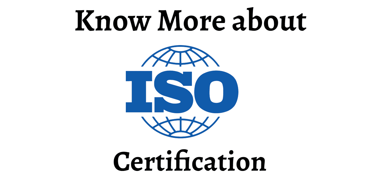 what is a iso certification