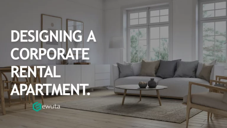 Designing a corporate rental apartment