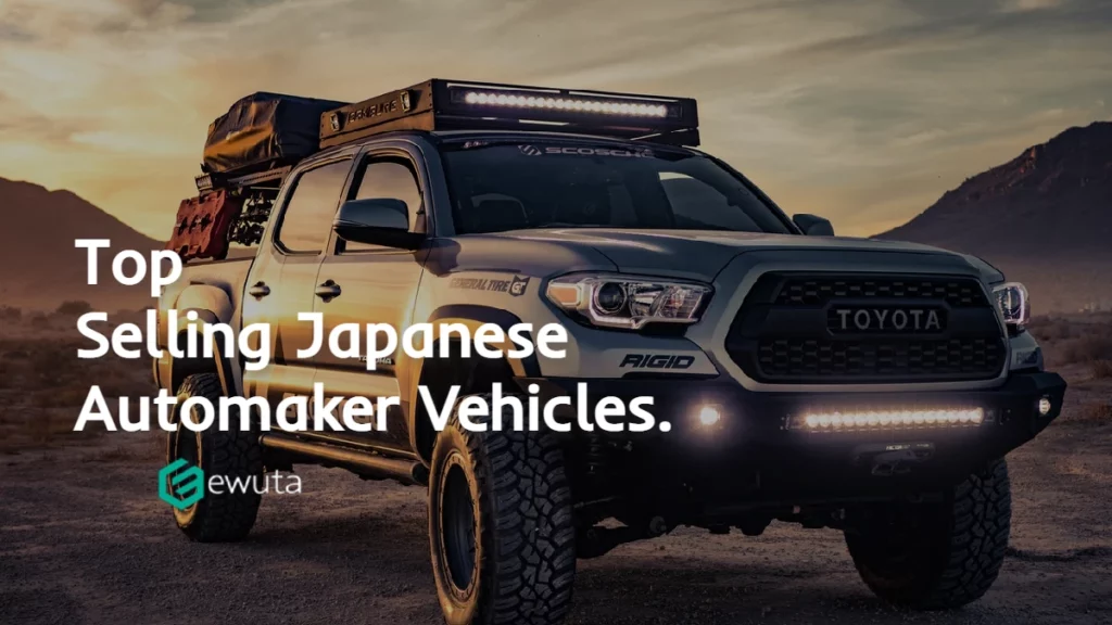 Top Selling Japanese Automaker Vehicles